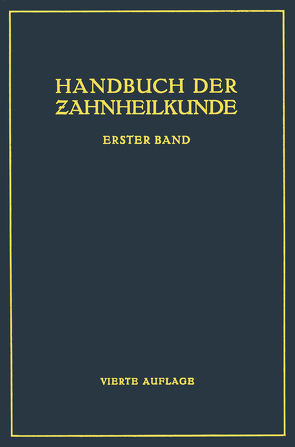 Handbuch der Zahnheilkunde von Hauptmeyer,  NA, Partsch,  Carl, Partsch,  NA, Williger,  NA