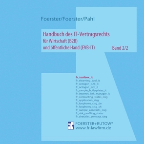 Handbuch des IT-Vertragsrechts von Beisser,  Hans, Foerster,  Tibor, Foerster,  Viktor, Pahl,  Tim