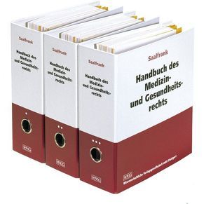 Handbuch des Medizin- und Gesundheitsrechts von Baumann,  Thomas, Dautert,  Ilse, Dettling,  Heinz-Uwe, Frehse,  Michael, Griebau,  Dirk, Jorzig,  Alexandra, Kieser,  Timo, Kleinke,  Sören, Kraft,  Dennis, Leinekugel,  Rolf, Lenz,  Christofer, Lücker,  Volker, Maur,  Alexander, Richter,  Ronald, Saalfrank,  Valentin, Schäfer-Gölz,  Reiner, Ulshöfer,  Matthias