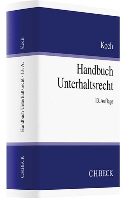 Handbuch Unterhaltsrecht von Frank,  Andreas, Grabow,  Michael, Koch,  Elisabeth, Koehler,  Wolfgang, Linderer,  Sieglinde, Luthin,  Horst, Margraf,  Ullrich, Schürmann,  Heinrich, Wellenhofer,  Marina