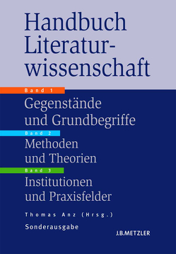 Handbuch Literaturwissenschaft von Anz,  Thomas