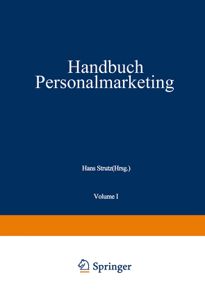 Handbuch Personalmarketing von Strutz,  Hans