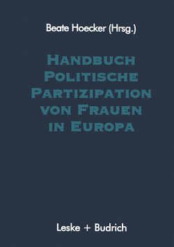 Handbuch Politische Partizipation von Frauen in Europa von Hoecker,  Beate