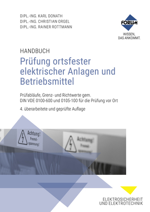 Handbuch Prüfung ortsfester elektrischer Anlagen und Betriebsmittel