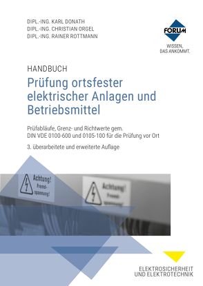 Handbuch Prüfung ortsfester elektrischer Anlagen und Betriebsmittel