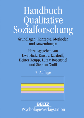 Handbuch Qualitative Sozialforschung von Flick,  Uwe