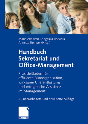 Handbuch Sekretariat und Office Management von Akhavan-Hezavei,  Maria, Rodatus,  Angelika, Rompel,  Annette