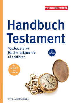 Handbuch Testament von Bretzinger,  Otto N.