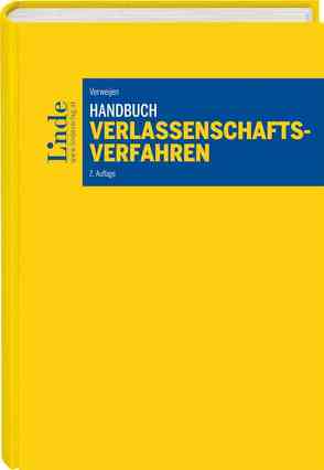 Handbuch Verlassenschaftsverfahren von Verweijen,  Stephan