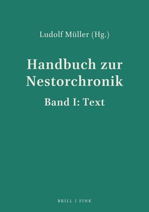 Handbuch zur Nestorchronik Band 1 von Müller,  Ludolf