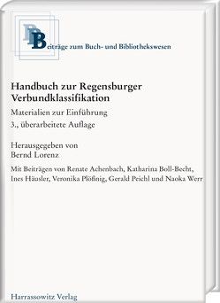 Handbuch zur Regensburger Verbundklassifikation von Lorenz,  Bernd