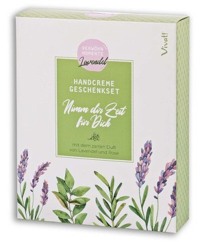 Handcreme-Geschenkset Lavendel »Nimm dir Zeit für dich«