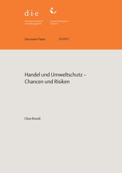 Handel und Umweltschutz von Brandi,  Clara