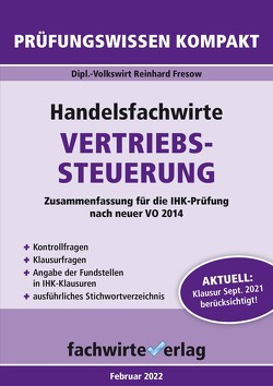 Handelsfachwirte: Vertriebssteuerung von Fresow,  Reinhard