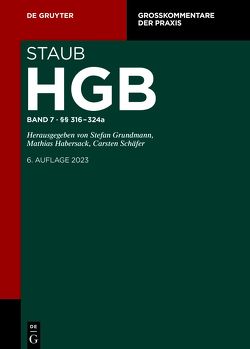 Handelsgesetzbuch / §§ 316-324a von Habersack,  Mathias, Weber,  Christoph