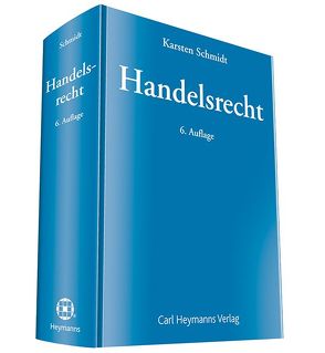 Handelsrecht von Schmidt,  Carsten