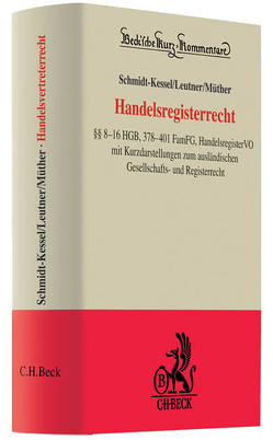 Handelsregisterrecht von Leutner,  Gerd, Müther,  Peter Hendrik, Schmidt-Kessel,  Martin