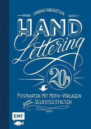 Handlettering: 20 Postkarten mit Motiv-Vorlagen zum Selbstgestalten von Rabenstein,  Hannah