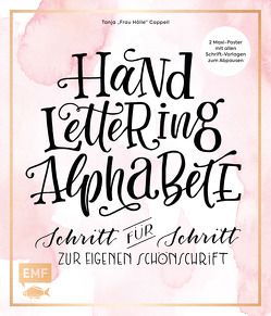 Handlettering Alphabete von Cappell,  Tanja