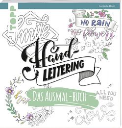 Handlettering. Das Ausmal-Buch von Blum,  Ludmila