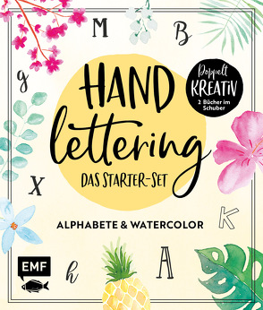 Handlettering – Das Starter-Set: Alphabete und Watercolor