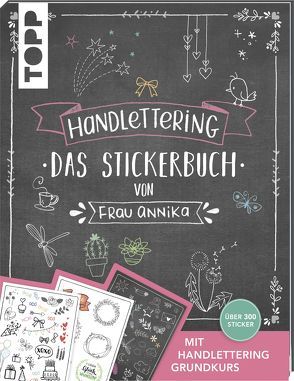 Handlettering. Das Stickerbuch von Frau Annika von Frau Annika