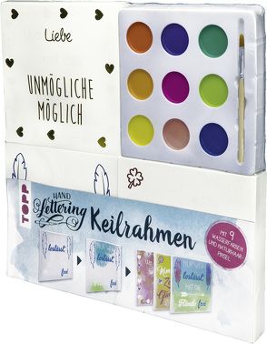 Handlettering Keilrahmen-Set von frechverlag