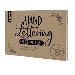 Handlettering Mixed Paper-Papierblock A5 von Blum,  Ludmila