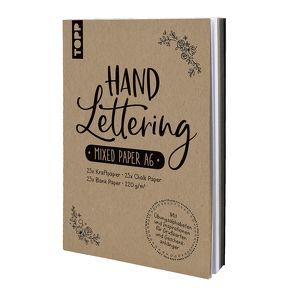 Handlettering Mixed Paper-Papierblock A6 von Blum,  Ludmila