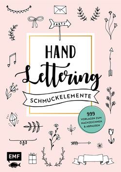 Handlettering-Schmuckelemente – 999 Vorlagen zum Nachzeichnen und Abpausen