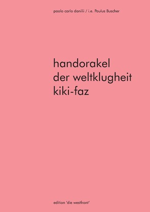 handorakel der weltklugheit von Buscher,  Paulus