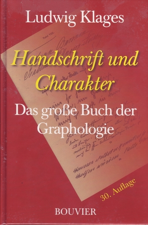 Handschrift und Charakter von Klages,  Ludwig