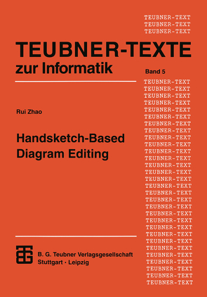 Handsketch-Based Diagram Editing von Zhao,  Rui
