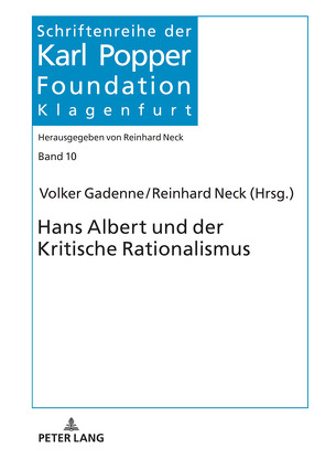 Hans Albert und der Kritische Rationalismus von Gadenne,  Volker, Neck,  Reinhard