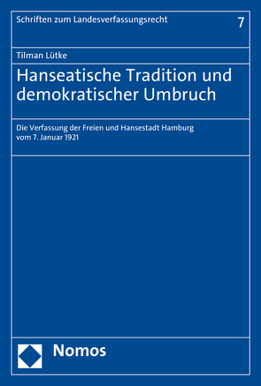 Hanseatische Tradition und demokratischer Umbruch von Lütke,  Tilman