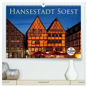 Hansestadt Soest (hochwertiger Premium Wandkalender 2024 DIN A2 quer), Kunstdruck in Hochglanz von boeTtchEr,  U