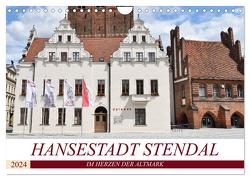 Hansestadt Stendal (Wandkalender 2024 DIN A4 quer), CALVENDO Monatskalender von Rein,  Markus