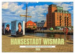 Hansestadt Wismar – Sehnsuchtsort in der Wismarbucht (Wandkalender 2024 DIN A2 quer), CALVENDO Monatskalender von Felix,  Holger