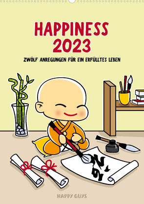 Happiness 2023 (Wandkalender 2023 DIN A2 hoch) von Moestl,  Bernhard, Nemeth,  Irene