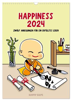 Happiness 2024 (Wandkalender 2024 DIN A3 hoch), CALVENDO Monatskalender von Nemeth,  Bernhard Moestl,  Irene