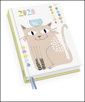 Happy Cat Taschenkalender 2020 – Terminplaner mit Wochenkalendarium – Format 11,3 x 16,3 cm von DUMONT Kalenderverlag, Turnowsky