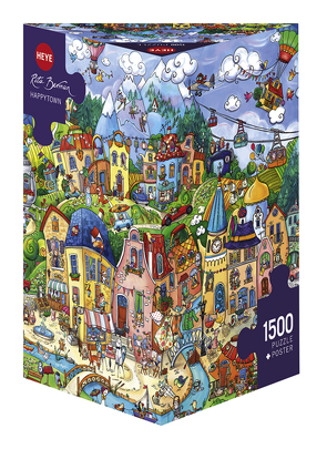 Happytown Puzzle von Berman,  Rita