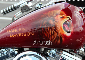 Harley Davidson – Airbrush (Wandkalender 2023 DIN A2 quer) von Brix - Studio Brix,  Matthias