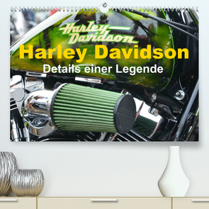 Harley Davidson – Details einer Legende (Premium, hochwertiger DIN A2 Wandkalender 2023, Kunstdruck in Hochglanz) von Bartruff,  Thomas