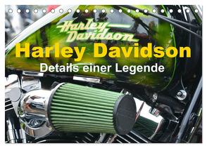 Harley Davidson – Details einer Legende (Tischkalender 2024 DIN A5 quer), CALVENDO Monatskalender von Bartruff,  Thomas