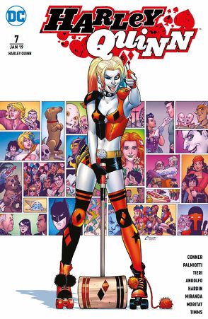 Harley Quinn von Andolfo,  Mirka, Carlini,  Elenora, Conner,  Amanda, Faßbender,  Jörg, Hardin,  Chad, Miranda,  Inaki, Moritat, Palmiotti,  Jimmy, Tieri,  Frank, Timms,  John