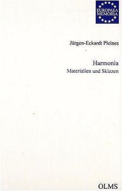 Harmonia von Pleines,  Jürgen E