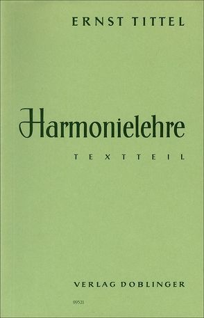 Harmonielehre von Tittel,  Ernst