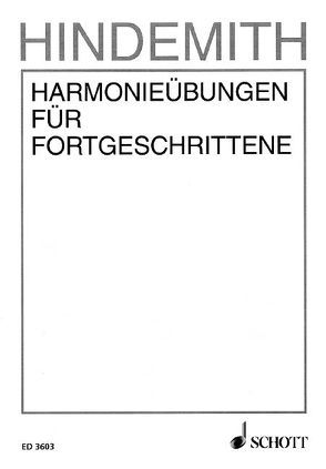 Harmonieübungen für Fortgeschrittene von Hindemith,  Paul