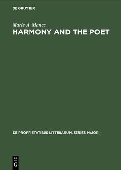 Harmony and the poet von Manca,  Marie A.